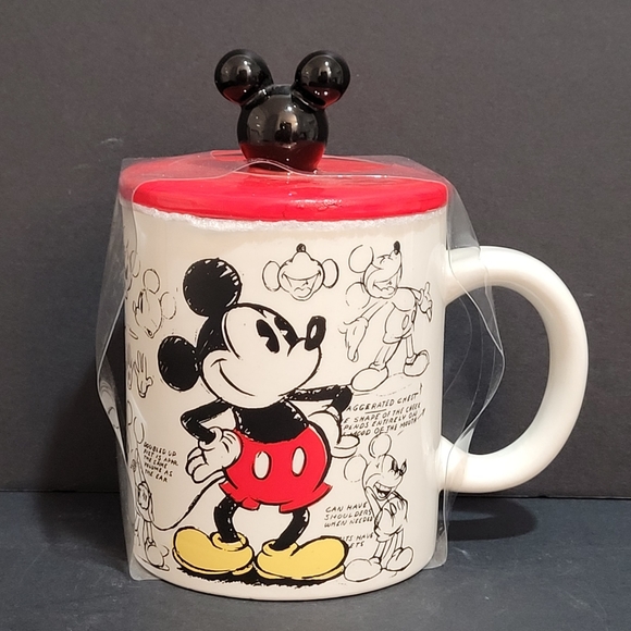 Disney Mickey Mouse Sketch Mug With Mickey Ears - Picture 5 of 5
